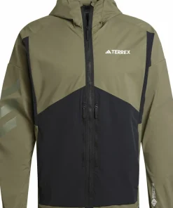 Adidas Men's Terrex Xperior 2L Lined RAIN.RDY Anorak Olistr/Black