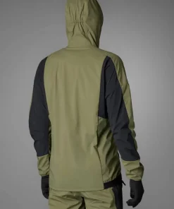 Adidas Men's Terrex Xperior 2L Lined RAIN.RDY Anorak Olistr/Black