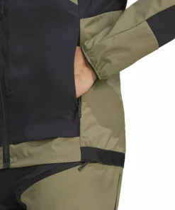 Adidas Men's Terrex Xperior 2L Lined RAIN.RDY Anorak Olistr/Black