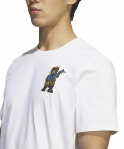 Adidas Men's Xploric Climacool Embroidery Graphic T-shirt White