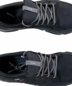 Alfa Men's Laggo Leather Advance GORE-TEX Black