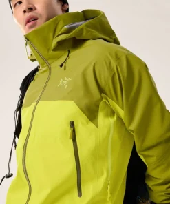 Arc'teryx Men's Beta Ar Jacket Olive Moss / Euphoria
