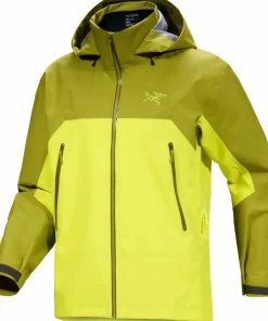 Arc'teryx Men's Beta Ar Jacket Olive Moss / Euphoria