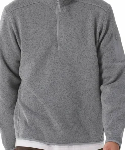 Arc'teryx Men's Covert 1/2 Zip Cloud Heather / Void