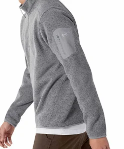 Arc'teryx Men's Covert 1/2 Zip Cloud Heather / Void