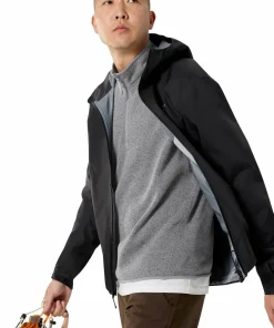 Arc'teryx Men's Covert 1/2 Zip Cloud Heather / Void