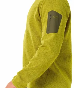 Arc'teryx Men's Covert 1/2 Zip Olive Moss Heather