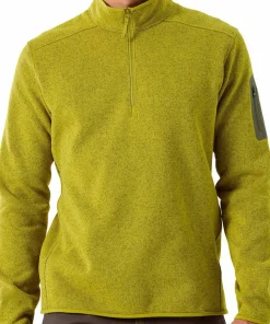Arc'teryx Men's Covert 1/2 Zip Olive Moss Heather