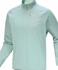 Arc'teryx Men's Delta 1/2 Zip Stone Green