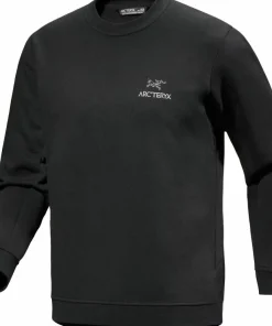 Arc'teryx Men's Emblem Fleece Crew Black