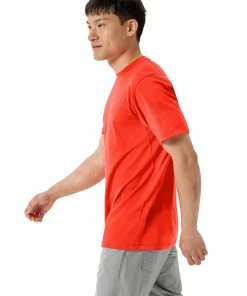 Arc'teryx Men's Kragg SL Cotton Bird Word Shortsleeve Dynasty/Mars