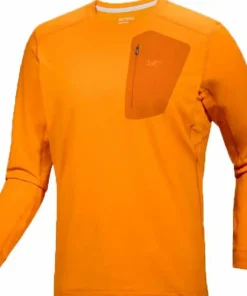 Arc'teryx Men's Rho Lt Crew Neck Blaze