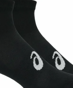 Asics 3 Pack Quarter Sock Performance Black