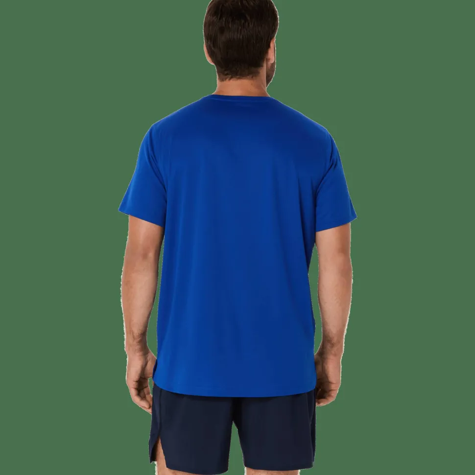 Asics Men's Asics Core Short Sleeve Top Asics Blue