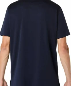 Asics Men's Fujitrail Logo Short Sleeve Top Midnight/Cobalt Burst/Cool Grey