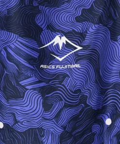 Asics Men's Fujitrail Packable Jacket Cobalt Burst/Indigo Blue/Cream