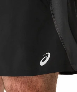 Asics Men's Road 5in Short Performance Black/Graphite Grey