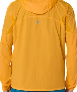 Asics Men's Road Packable Jacket Yamabuki/Aegean Blue