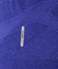 Asics Men's Road Seamless Long Sleeve Top Cobalt Burst/Eggplant