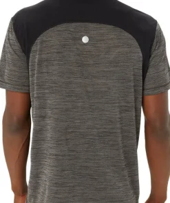 Asics Men's Road Short Sleeve Top Performance Black