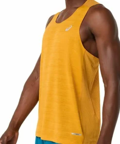 Asics Men's Road Singlet Yamabuki