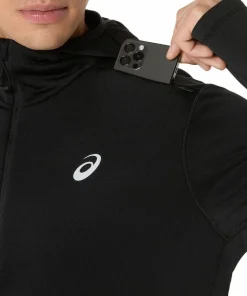 Asics Men's Road Winter Long Sleeve Hoodie Performance Black