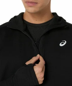 Asics Men's Road Winter Long Sleeve Hoodie Performance Black