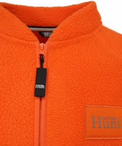 Avignon Unisex AFTER Hunt Fleece Jacket Basic Orange