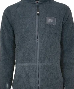 Avignon Unisex AFTER Hunt Fleece Jacket Dark Grey