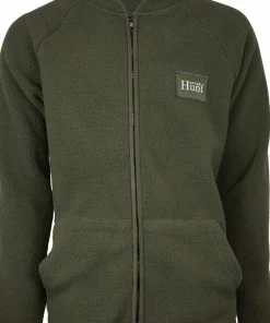Avignon Unisex AFTER Hunt Fleece Jacket Basic Green