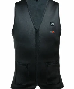 Avignon Unisex HEAT SecondSkin - Thin Heated Vest Basic Black