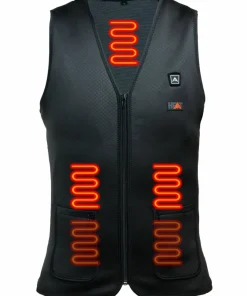 Avignon Unisex HEAT SecondSkin - Thin Heated Vest Basic Black