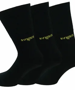 Avignon Unisex Liner Wool 3-Pack Basic Black