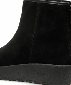 Bally Men's Guard Iii M Suede Calf Black