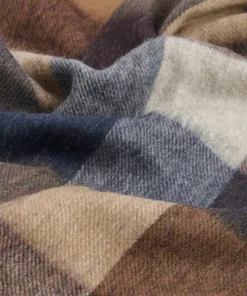 Barbour Barbour Lambswool Tattersall Scarf Midnight Oak
