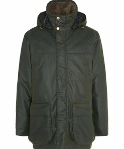 Barbour Men's Barbour Bleaberry Wax Jacket Fern