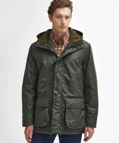 Barbour Men's Barbour Bleaberry Wax Jacket Fern