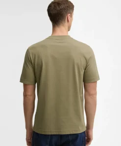 Barbour Men's Barbour Rf Sports T-Sh Grey Olive