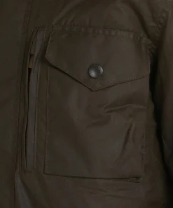 Barbour Men's Barbour Sapper Wax Jacket Olive