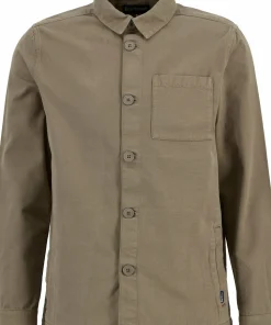 Barbour Men's Barbour Washed Oversh Smokey Olive