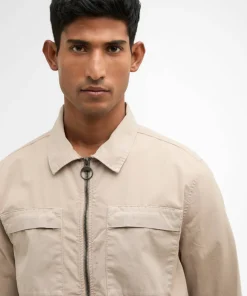 Barbour Men's Glendale Overshirt Concrete