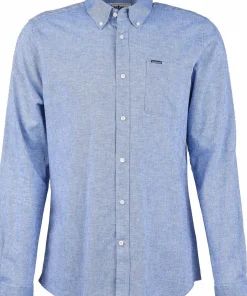 Barbour Men's Nelson Tailored Fit Shirt Blue
