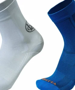 Beretta Men's Short Shooting Socks White & Blue
