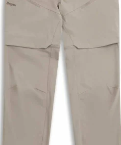 Bergans Men's Convertible Zip-Off Softshell Pants Rock Taupe