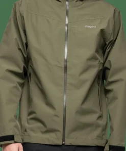 Bergans Men's Essentials 2.5l Shell Jacket Dark Green Mud