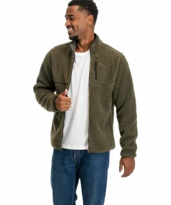 Bergans Men's Lunnan Pile Fleece Jacket Pine Forest