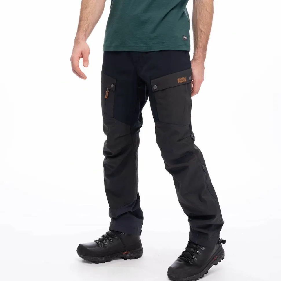 Bergans Men's Nordmarka Favor Outdoor Pants Dark Shadow Grey/Black