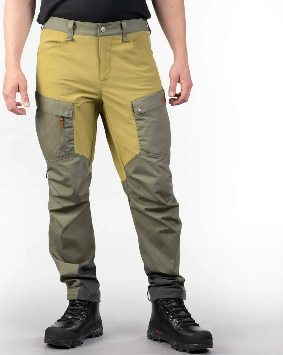 Bergans Men's Nordmarka Favor Outdoor Pants Green Mud/Olive Green