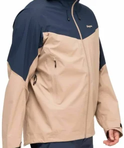 Bergans Men's Rabot Allround 3L Shell Jacket Warm Sand/Navy Blue