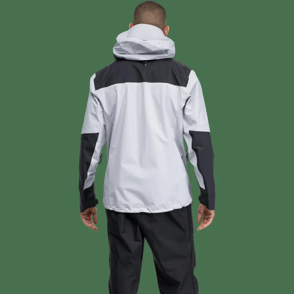 Bergans Men's Rabot Light 3L Shell Jacket Pearl Grey/dark Shadow Grey